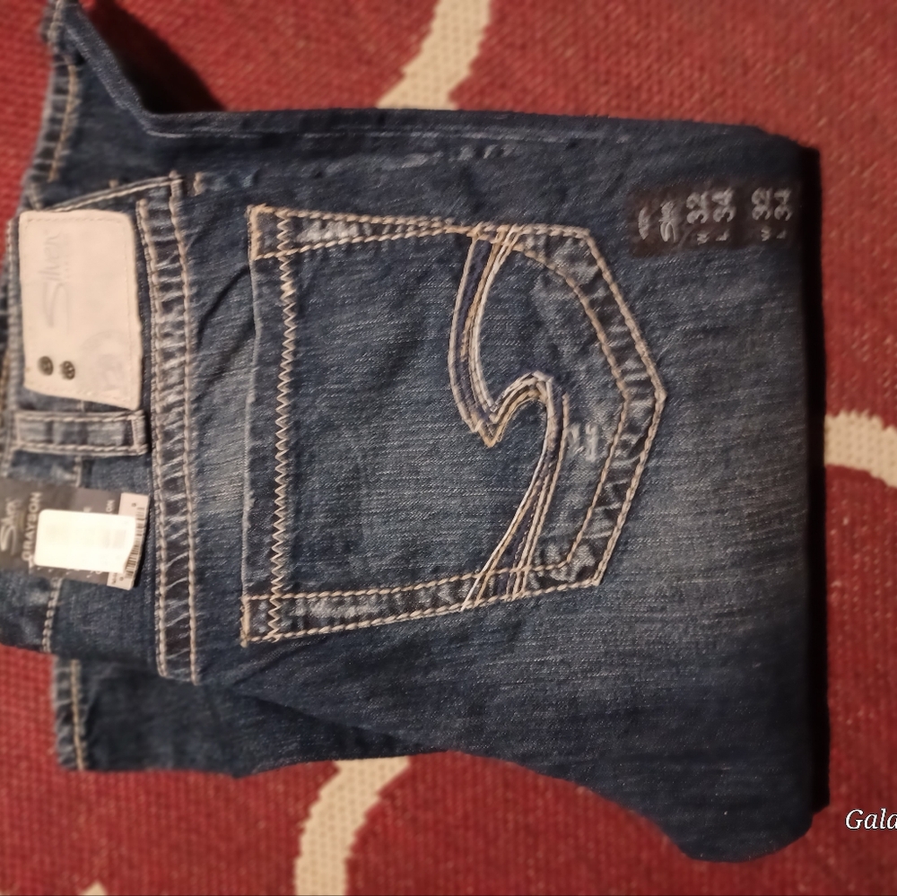 New Silver Jeans   Grayson Size 32/34